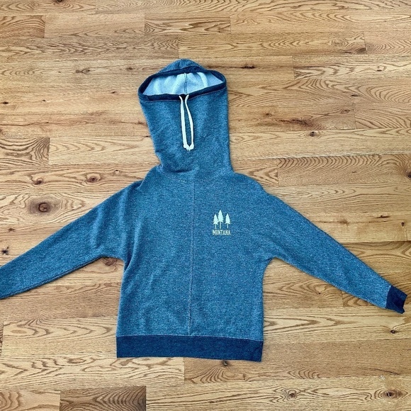 Unique Montana Unisex French Terry Snorkel Pullover Sweatshirt Hoodie (Size S) - Picture 5 of 14